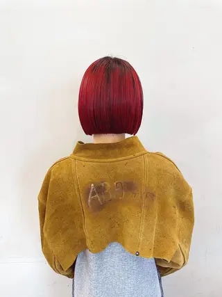 ショート カラー 関 京磨のヘアスタイル