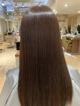 ミディアム カラー afloatkobe所属・美髪/髪質改善 川口凌弥のヘアスタイル