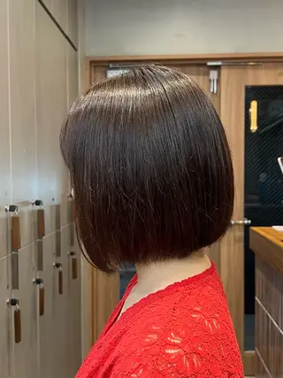 ショート カラー しずく🤍🧸 / fifthパーマのヘアスタイル