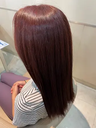 ロング カラー 小森 永のヘアスタイル