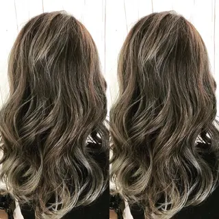 ロング カラー ヘアアレンジ ヘアサロンオスカー 岸和田蛸地蔵店のヘアスタイル