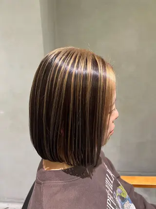 ミディアム morrow by suntown所属・💙AKANE ハイトーン特化💙のヘアスタイル