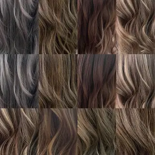 ロング カラー 🐆アンドウ チカコ🦓のヘアスタイル