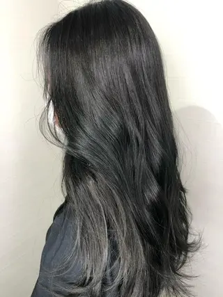 セミロング 髪質改善ストレートo rメンズスタイル今岡のヘアスタイル