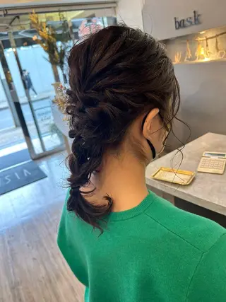 ヘアアレンジ ブリーチ／ヘアセット 🪞🌙minamiのヘアスタイル