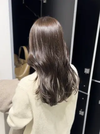 ロング 縮毛矯正/髪質改善/ クロサカ ユウナのヘアスタイル