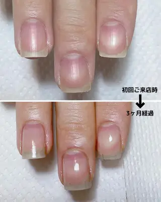 ネイル 自爪育成専門店Ka pilina所属・自爪育成専門店 Kapilinaのネイルデザイン