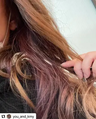 ミディアム カラー メンズ 🩷Eny terrace🩷のヘアスタイル