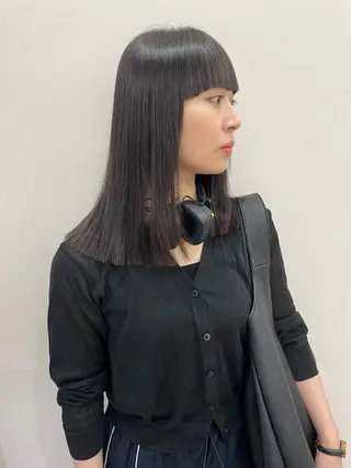 ミディアム カラー パーマ ヘアアレンジ メンズ tatsumi/ボブ ウルフ/レイヤーのヘアスタイル