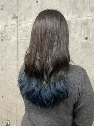 ロング カラー レイヤー/透明感 カラー ☽EMIRIのヘアスタイル