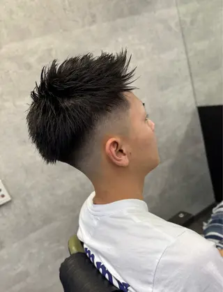 ショート メンズ ヘアサロン髪ing所属・橋本 羽玖のヘアスタイル