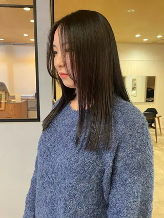 ロング 福井 莉帆のヘアスタイル