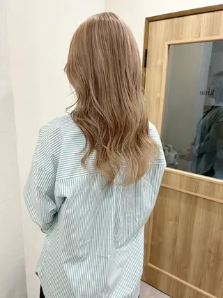 ロング カラー ボブ/ハイトーン 立川loose 下田のヘアスタイル