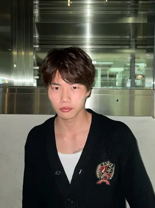 カラー メンズ hair &beauty ien.所属・KAISEI 表参道のヘアスタイル