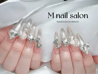 ネイル M🌷nail 長さだし専門店のネイルデザイン