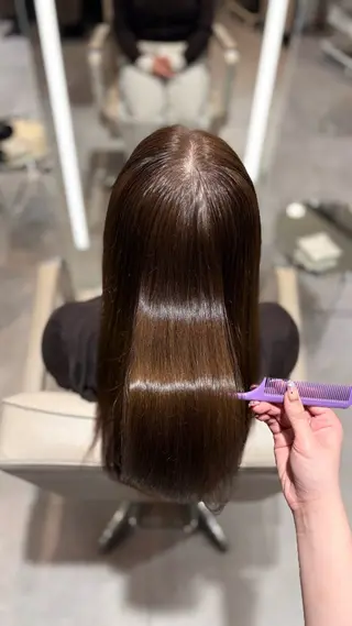 ミディアム 山中 萌百花のヘアスタイル