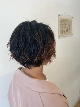 ショート わかばやし ゆうこのヘアスタイル