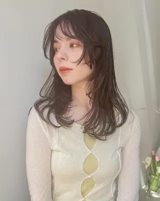 ロング 色素薄めカラー❤︎ chihiroのヘアスタイル