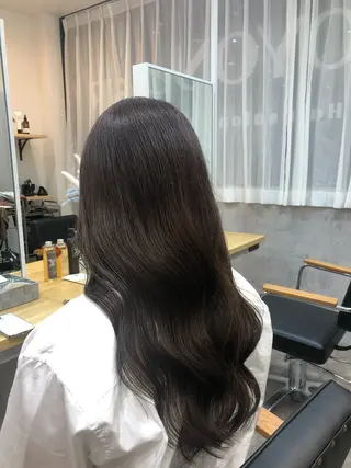 ロング カラー パーマ Relais(ルレ)本山店所属・山本 淳史のヘアスタイル