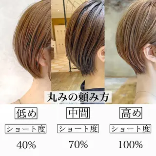 ショート カラー ショート、ボブの神✨ 峯朋也✂︎✨のヘアスタイル