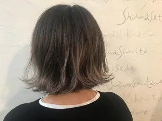 ミディアム HairMake bo:rl所属・武島 美優のヘアスタイル