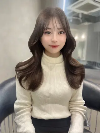 ミディアム メンズセンターパート 🇰🇷wakanaのヘアスタイル