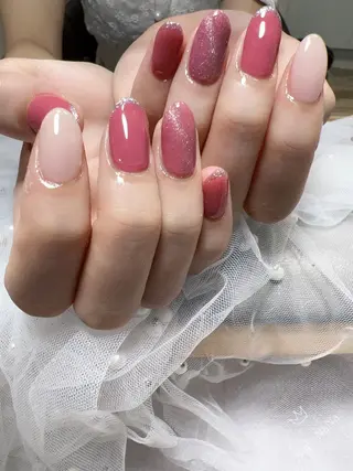 ショート カラー ネイル Nail NaNaのネイルデザイン
