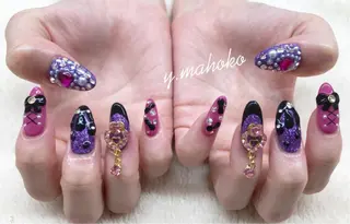 ネイル She nail studio 原宿所属・パラジェル有/ スカルプ/mahoのネイルデザイン