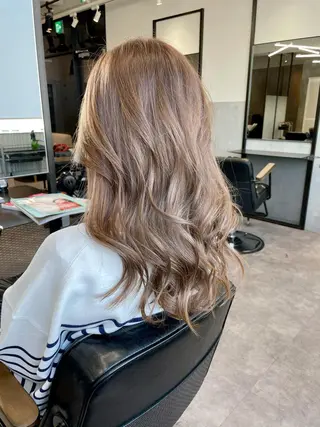 ロング カラー 色気レイヤー& ショートはお任せ🌟のヘアスタイル