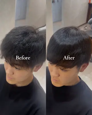 ショート メンズ おおつか/メンズ特化 /縮毛矯正/髪質改善のヘアスタイル