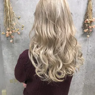 ロング カラー ヘアアレンジ clan所属・Satsuki ✂︎♡のヘアスタイル