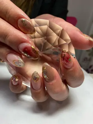 セミロング ネイル マツエク・マツパ nail yukkoのネイルデザイン