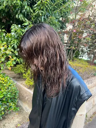 セミロング パーマ BRANCHÈ海 /髪質改善/透明感のヘアスタイル