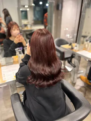 カラー 🥀艶髪/垢抜け/ 暖色ヘア Yuu🥀のヘアスタイル