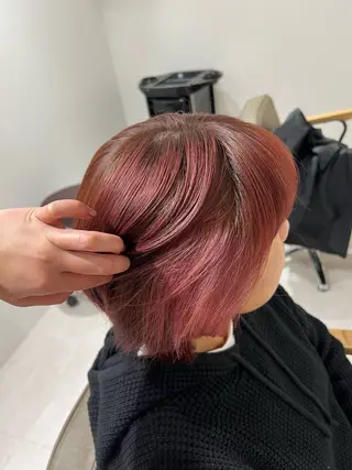 カラー 瀬戸 杏珠のヘアスタイル