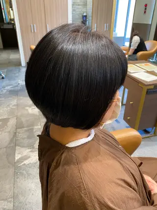 ショート 中谷 明日香のヘアスタイル