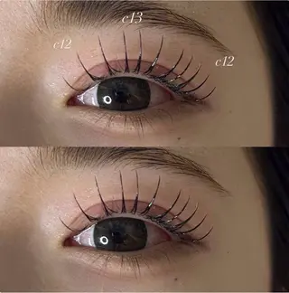 マツエク・マツパ NORA hinataのマツエク・マツパデザイン