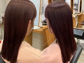 ロング カラー riru/髪質改善/ 透明感カラーのヘアスタイル