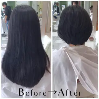 ショート 岡田詩織 MODE Ks松原店のヘアスタイル