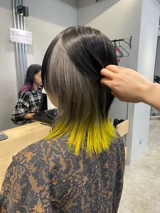 ミディアム カラー 🐾Libero🐾 柏　KONOMIのヘアスタイル