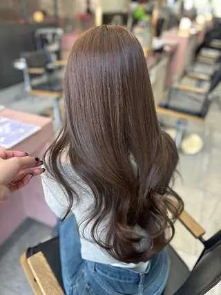 ロング SOYON 名駅2号店所属・髪質改善カラー🦋 レイヤー/ナカネのヘアスタイル