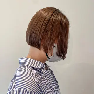 ショート カラー ヘアアレンジ Nancy所属・束感まつげ❤︎ あみのマツエク・マツパデザイン