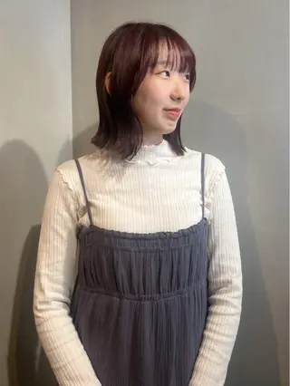 ショート カラー Aya/四条烏丸/ インナーカラーのヘアスタイル