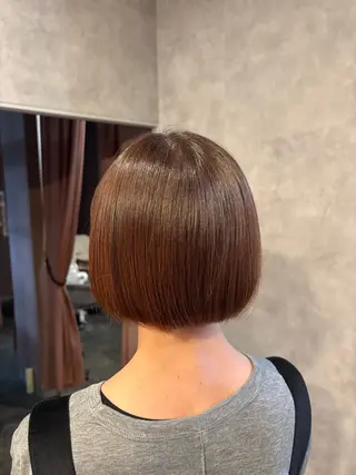 カラー 白髪ケアBAUM さなのヘアスタイル