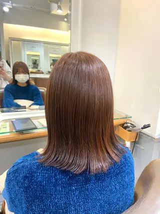ミディアム カラー 🫧 nanaco🫧のヘアスタイル