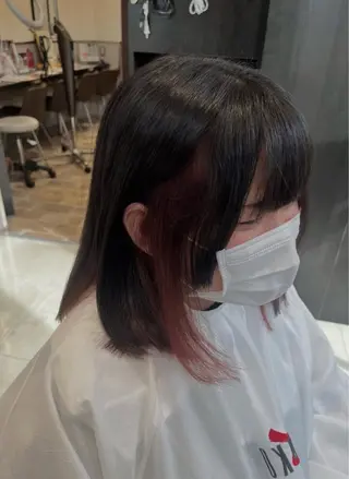 ミディアム Reverie ZENKO国領店所属・くぼたひより /モデル様募集中のヘアスタイル