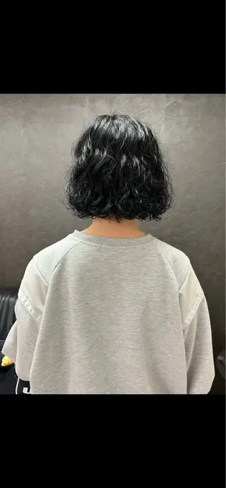 ショート パーマ nono/パーマ /顔まわりカット🐈のヘアスタイル