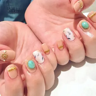 ネイル 山藤 萌永のネイルデザイン