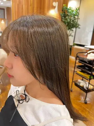 カラー トーンアップ🦢 ユメのヘアスタイル