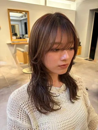 セミロング ete  by LILIA.所属・カットモデル募集中✨ てらだこういち🌟のヘアスタイル